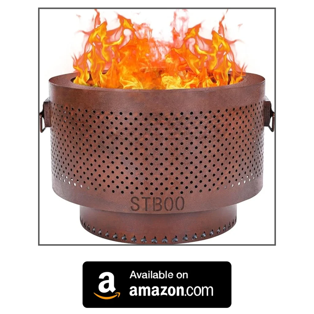 STBoo Smokeless Fire Pit amazone